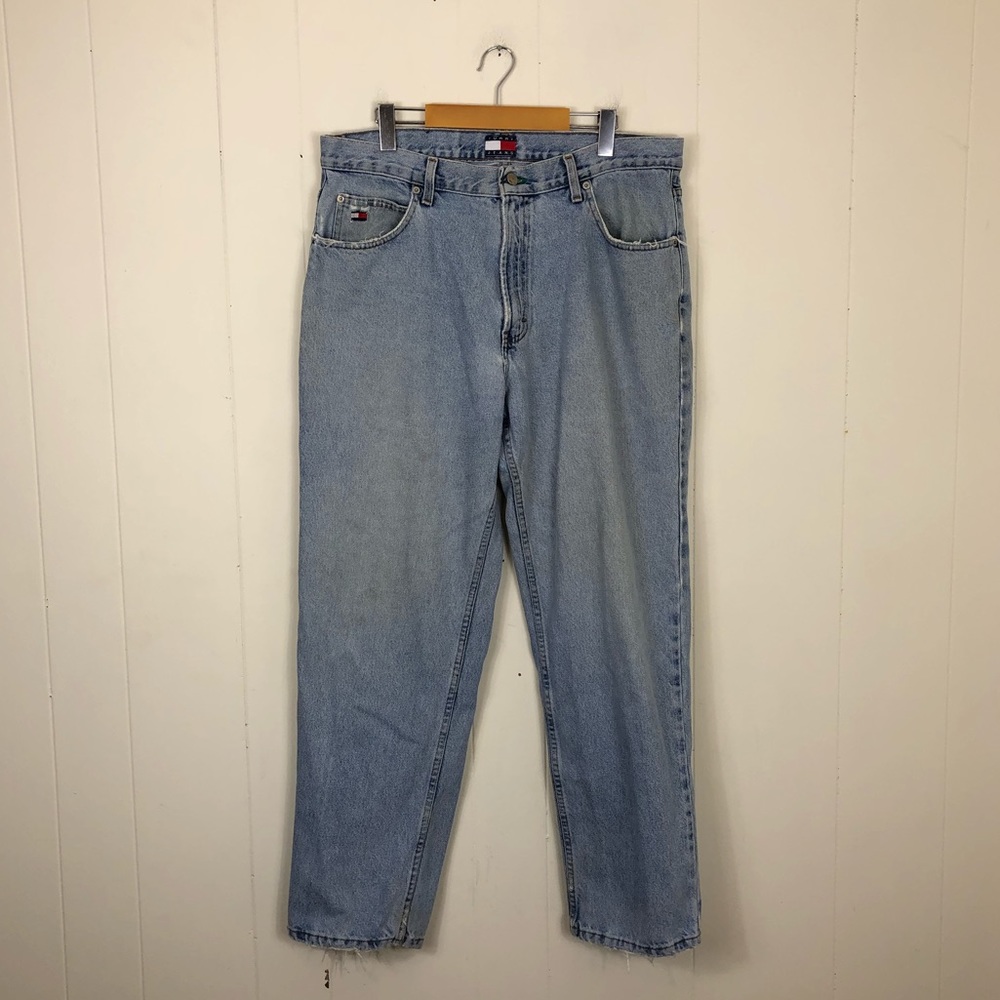 Vintage Tommy Hilfiger Light Wash Jeans Sz 34‎